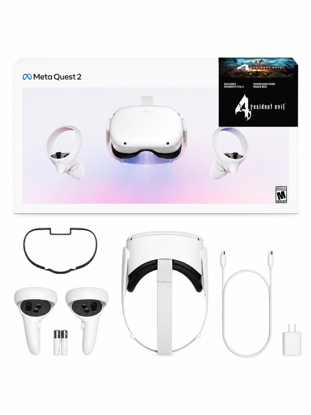 META QUEST 2 256GB ADVANCED ALL-IN-ONE VIRTUAL REALITY HEADSET - PRE-OWNED